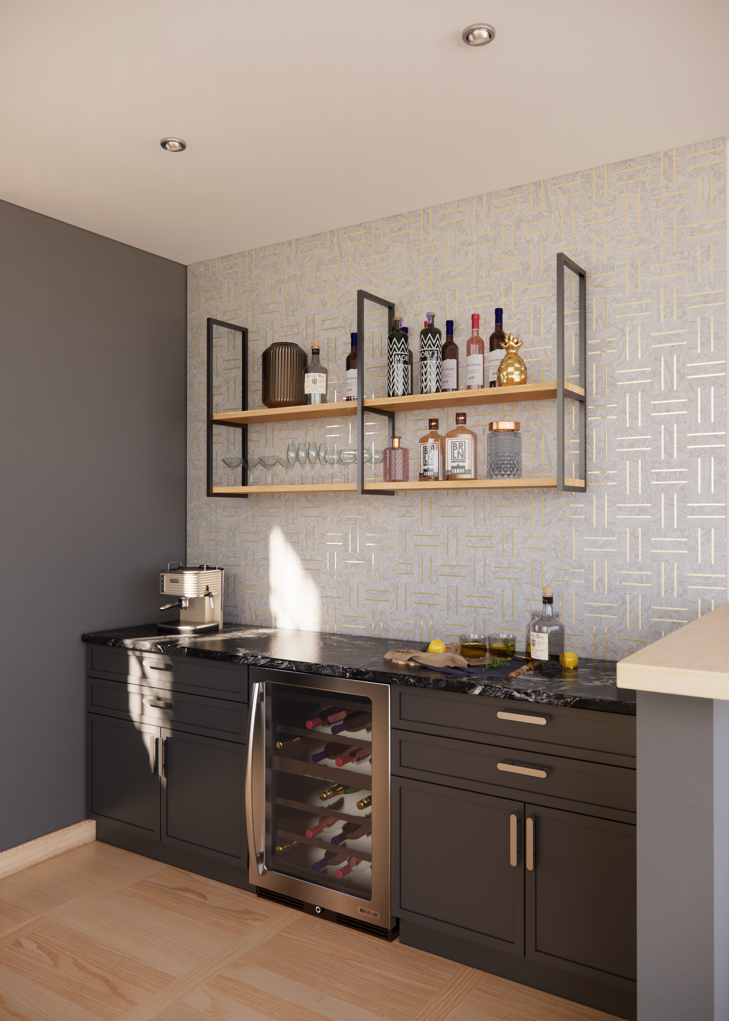 Tove - 2 tier Shelf Bracket