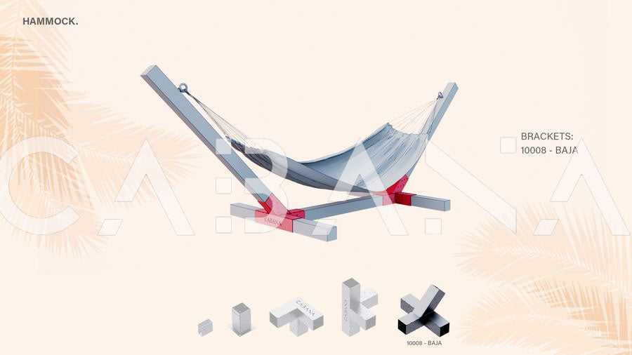 CABANA Baja - Hammock Stand brackets