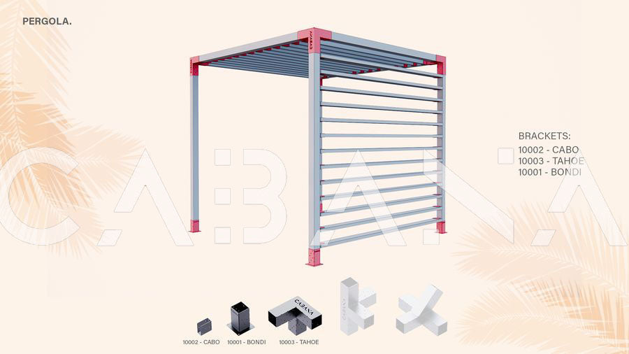 CABANA Cabo - 90x45mm rafter brackets